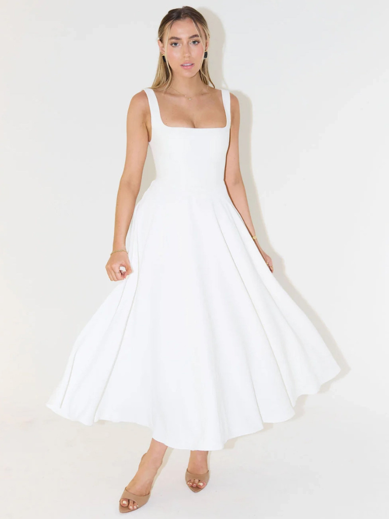 Silk dress "Garden Party" – Fresh & feminine