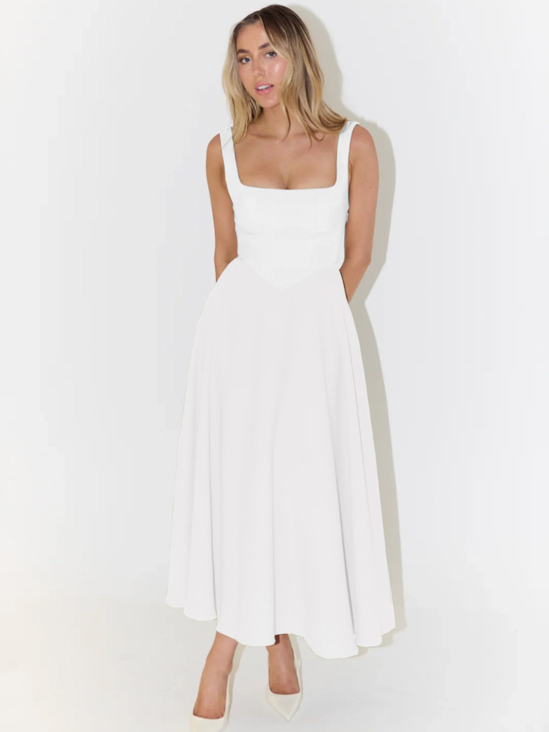 Silk dress "Garden Party" – Fresh & feminine