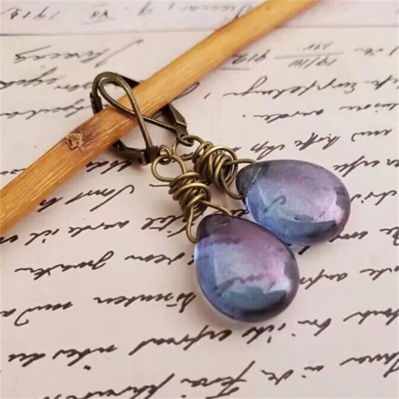 Cosmic stone earrings "Garden Party" – Elegant & refined