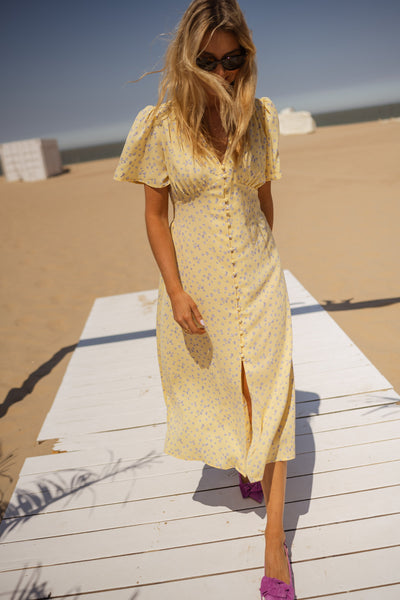 Silk dress "Sunset Soirée" – Elegant & refined