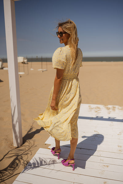 Silk dress "Sunset Soirée" – Elegant & refined