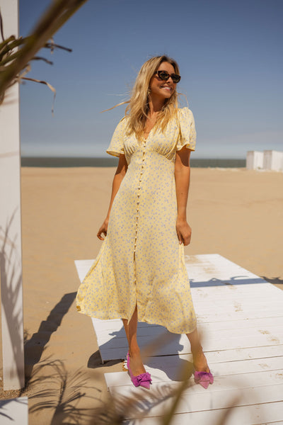 Silk dress "Sunset Soirée" – Elegant & refined