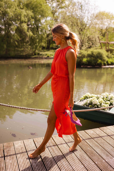 Silk dress "Garden Party" – Fresh & feminine