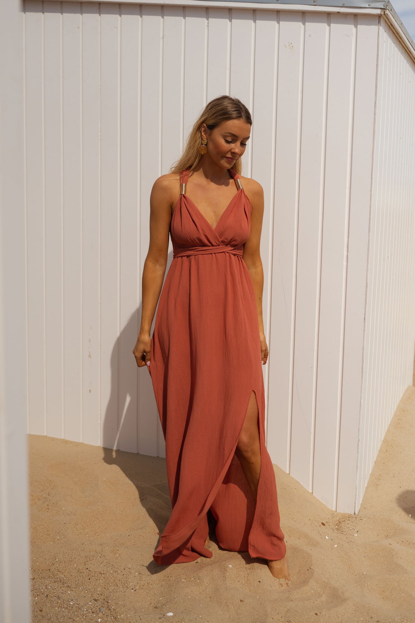 Silk dress "Garden Party" – Elegant & refined