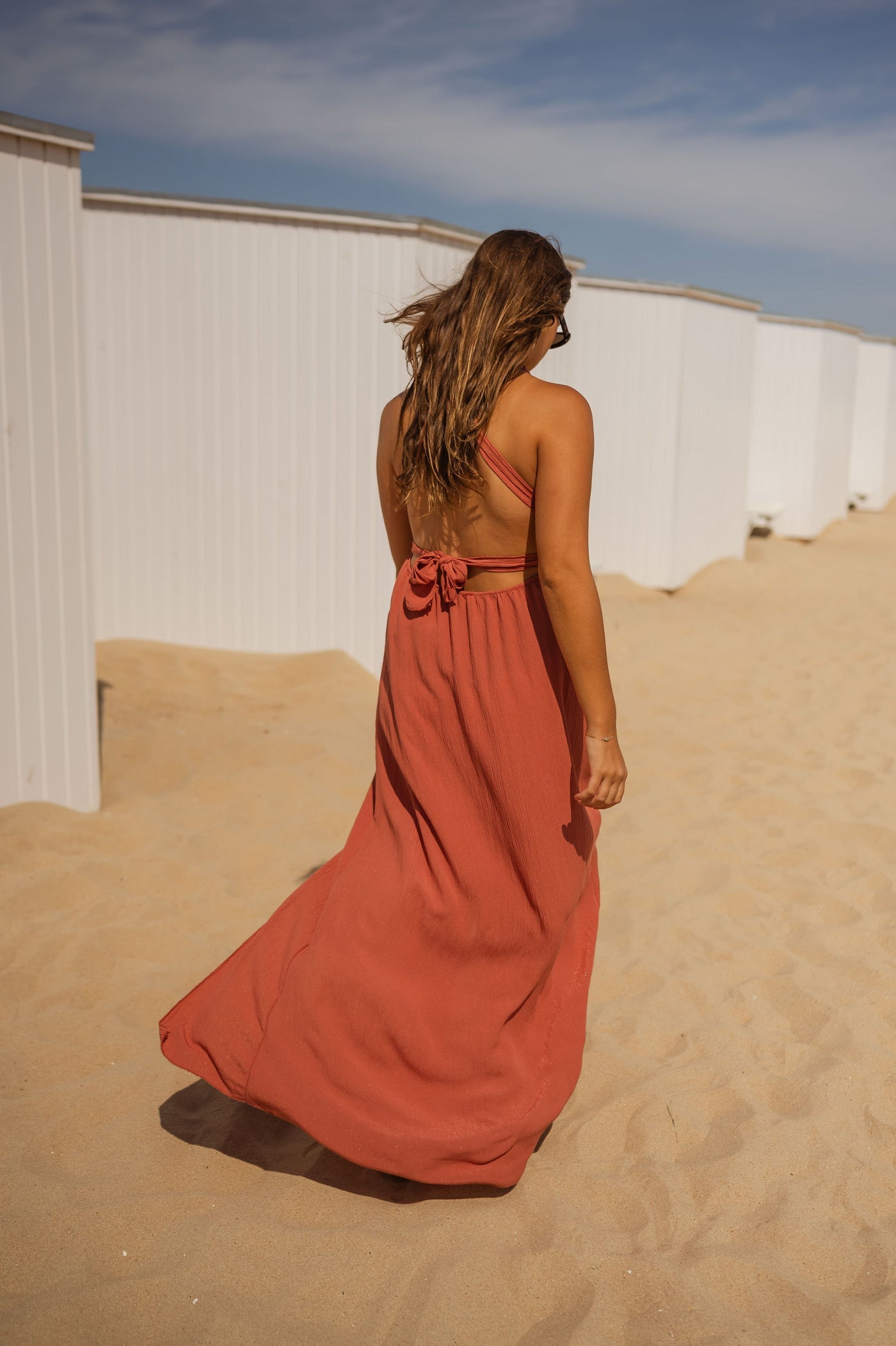 Silk dress "Garden Party" – Elegant & refined