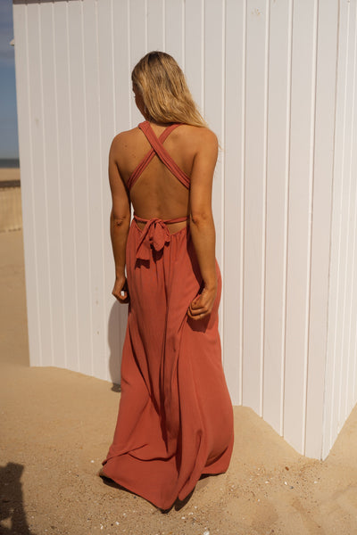 Silk dress "Garden Party" – Elegant & refined