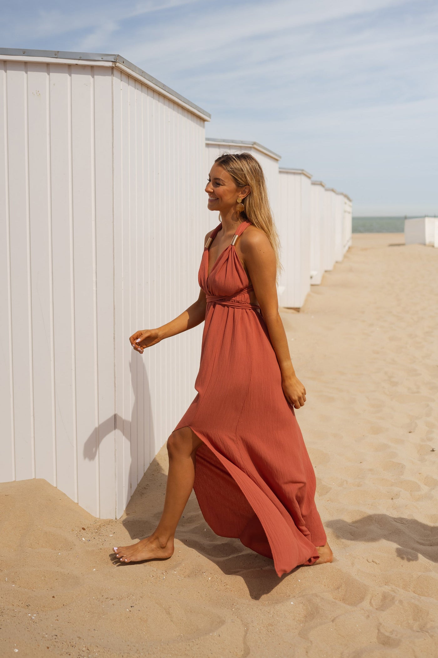 Silk dress "Garden Party" – Elegant & refined