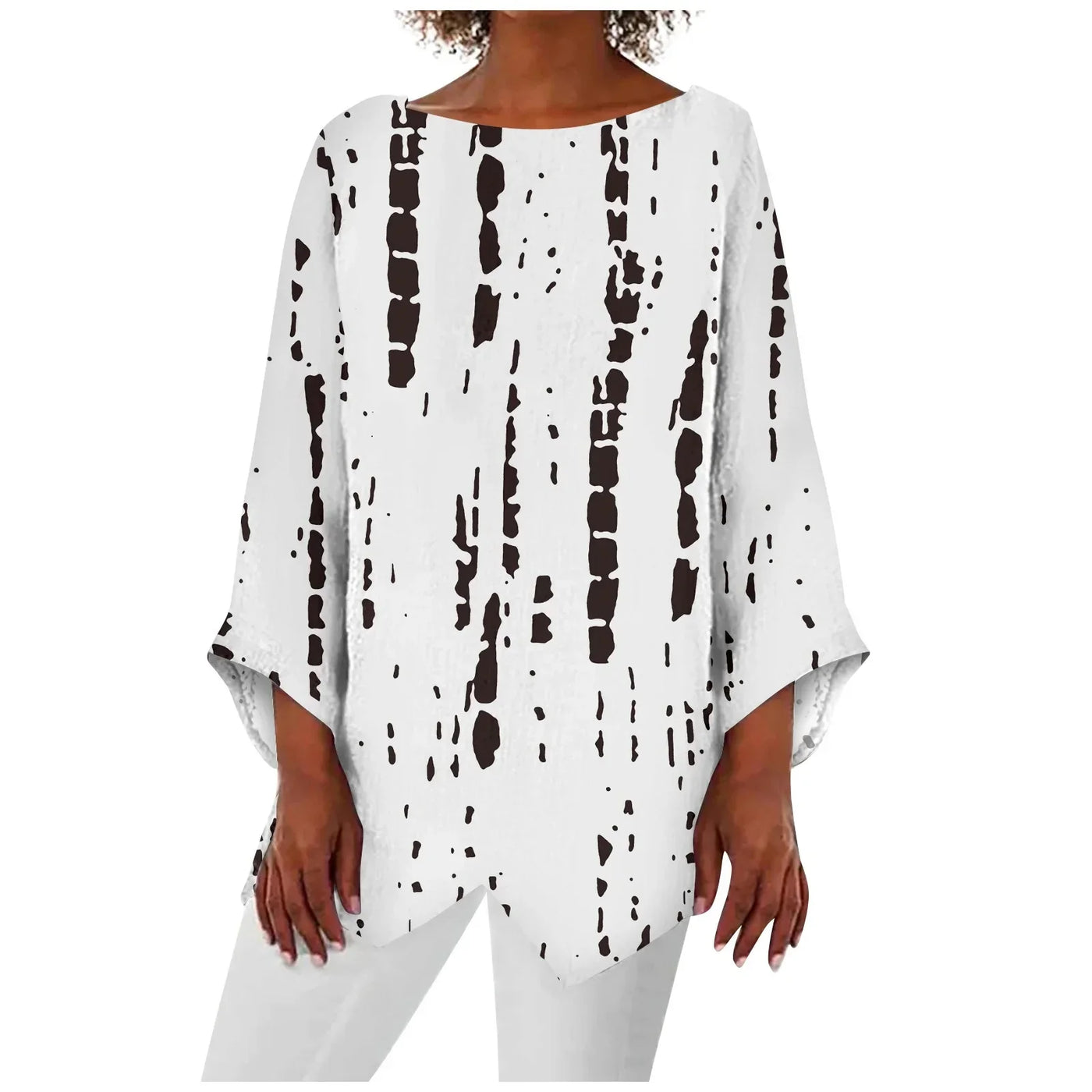 Linen top "Garden Party" – Soft & sophisticated