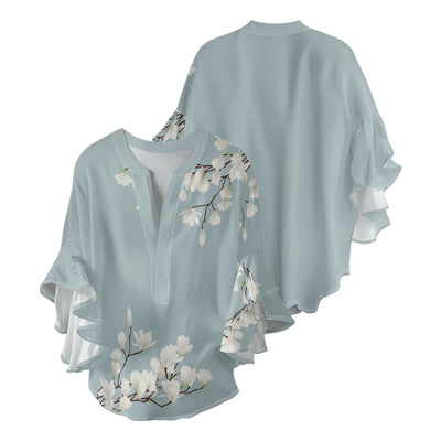 Silk blouse "Garden Party" – Timeless & chic