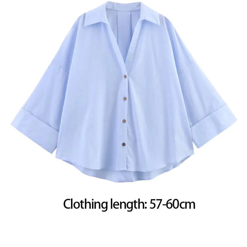 Thin knitted shirt "Garden Party" – Fresh & feminine