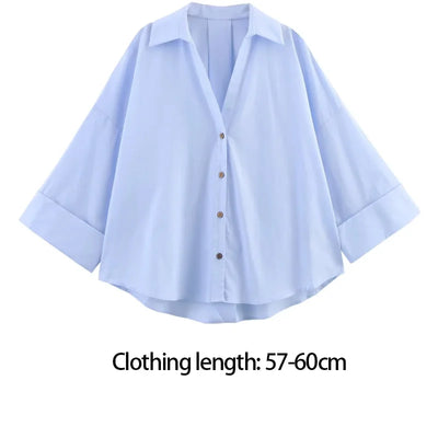 Thin knitted shirt "Garden Party" – Fresh & feminine