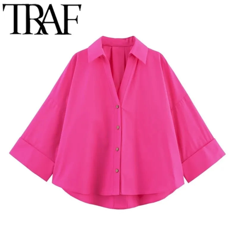Thin knitted shirt "Garden Party" – Fresh & feminine