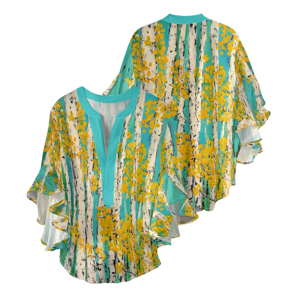 Silk blouse "Garden Party" – Timeless & chic