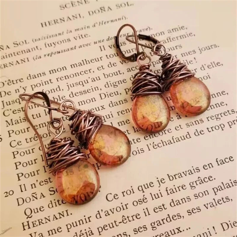 Cosmic stone earrings "Garden Party" – Elegant & refined