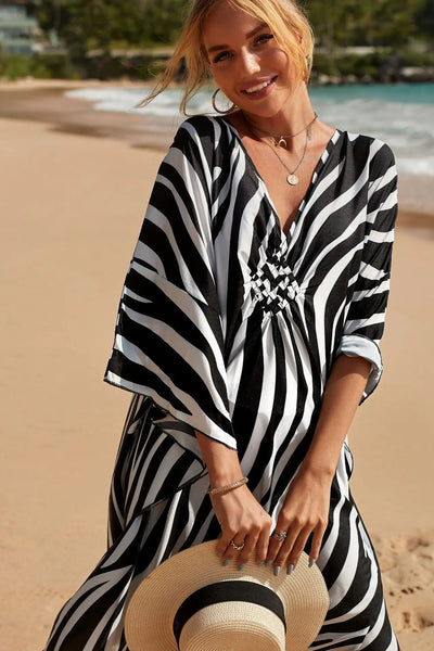 Silk dress "Sunday Picnic" – Soft & sophisticated