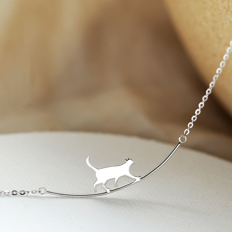 Silver necklace "Sunday Picnic" – Charming & playful