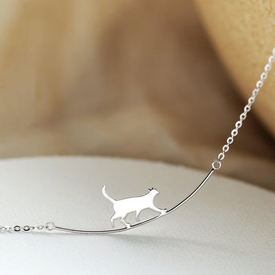 Silver necklace "Sunday Picnic" – Charming & playful
