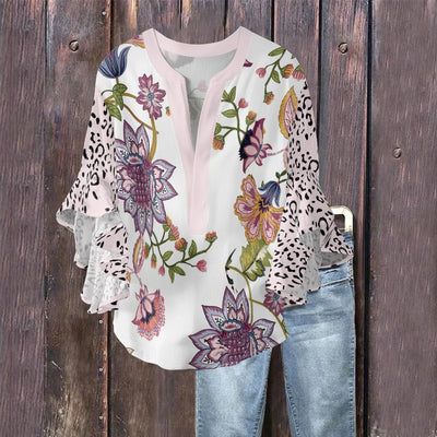 Silk blouse "Garden Party" – Timeless & chic