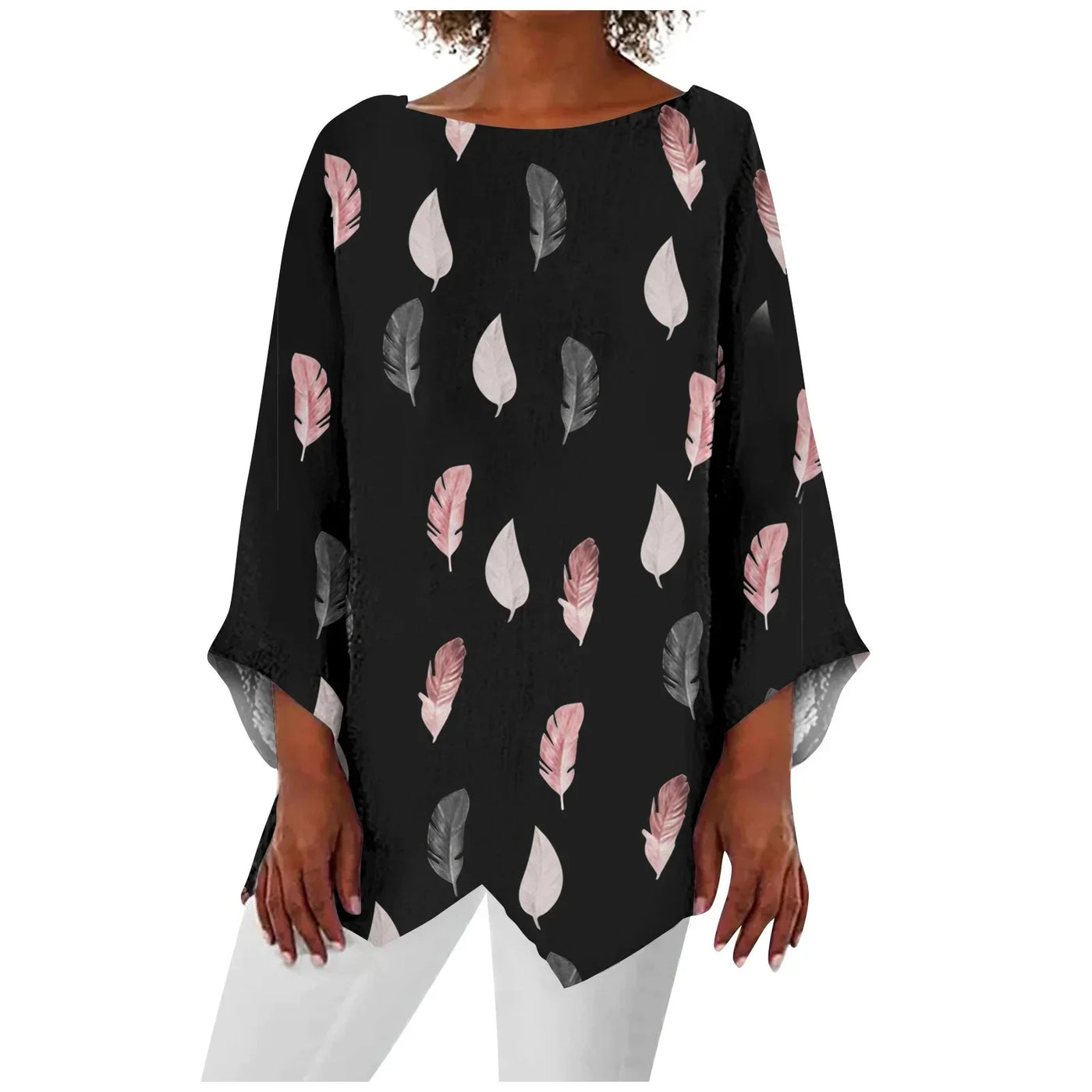 Linen top "Garden Party" – Soft & sophisticated