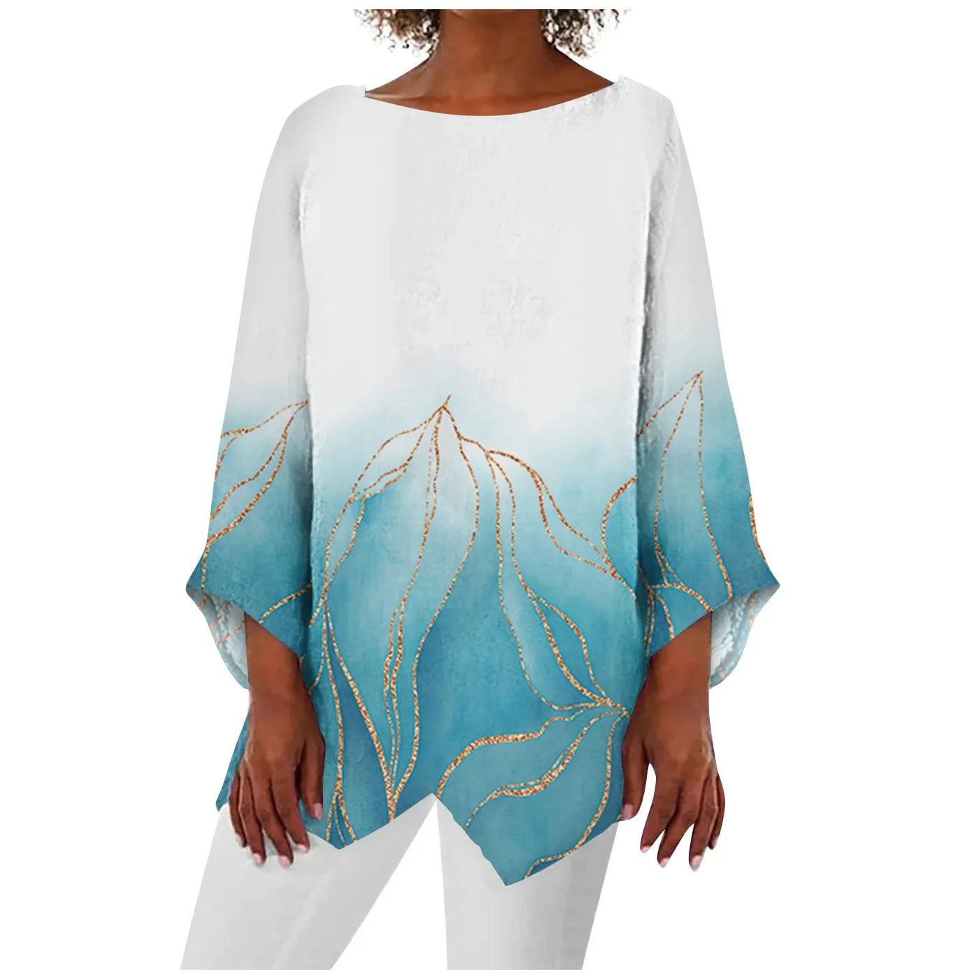Linen top "Garden Party" – Soft & sophisticated