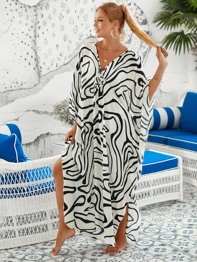 Silk dress "Sunday Picnic" – Soft & sophisticated