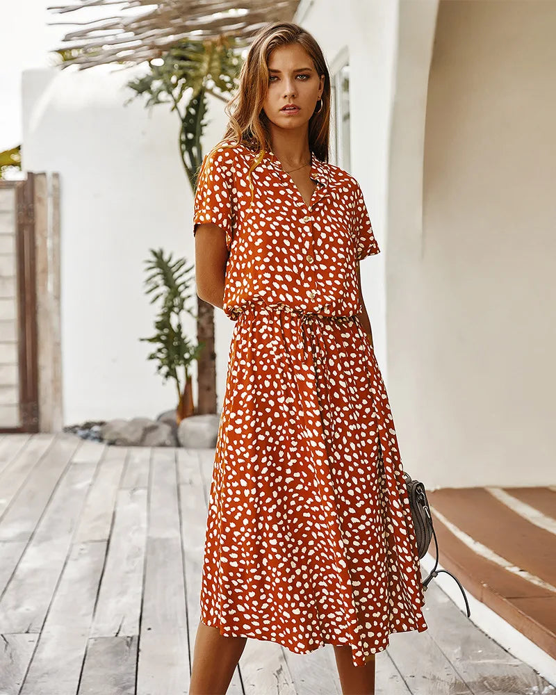 Cotton dress "Garden Party" – Fresh & feminine