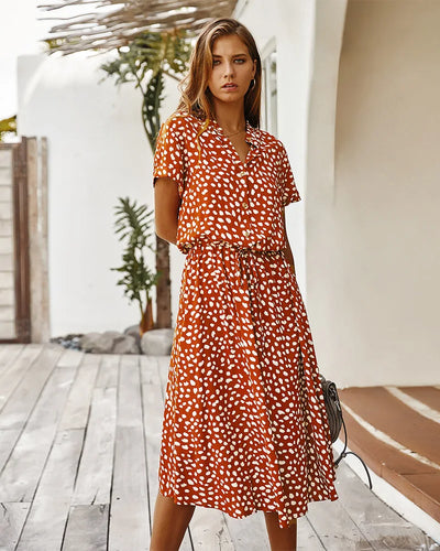 Cotton dress "Garden Party" – Fresh & feminine
