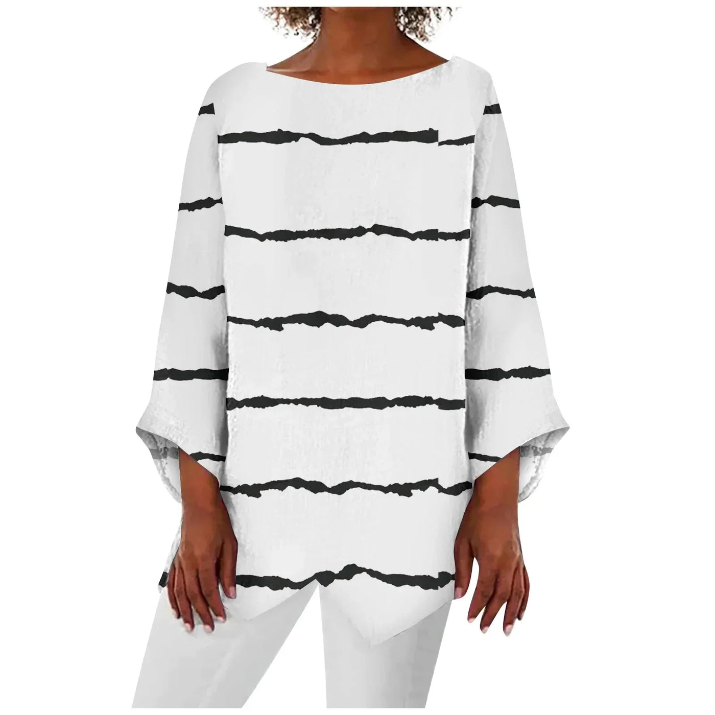 Linen top "Garden Party" – Soft & sophisticated