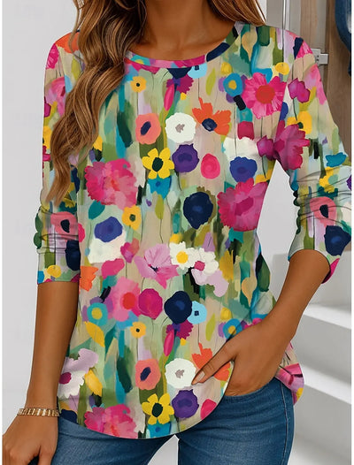 Linen top "Garden Party" – Soft & sophisticated