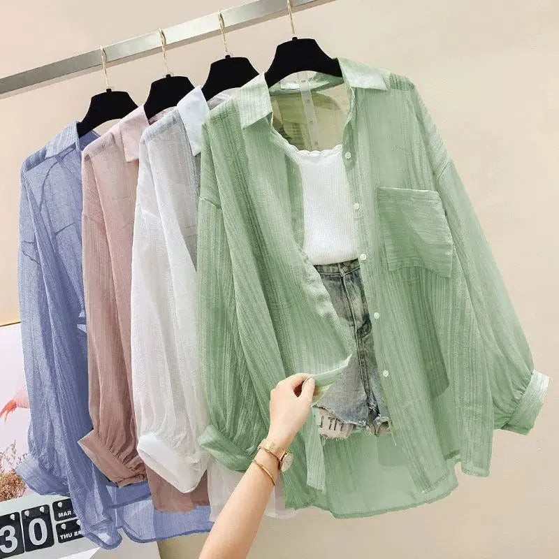 Silk blouse "Garden Party" – Soft & sophisticated