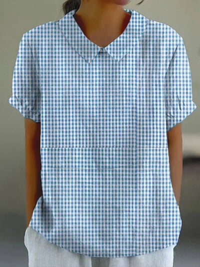 Silk dress "Family BBQ" – Elegant & refined