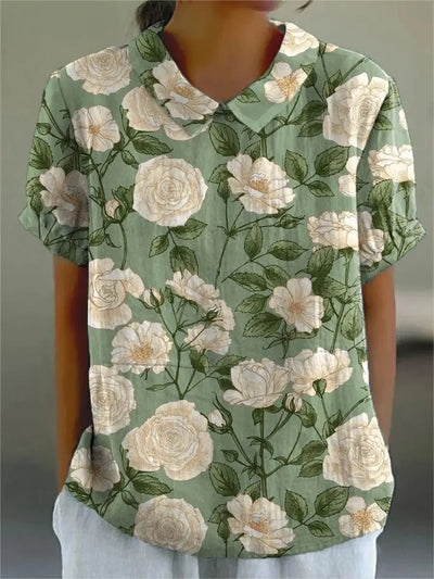 Silk dress "Family BBQ" – Elegant & refined
