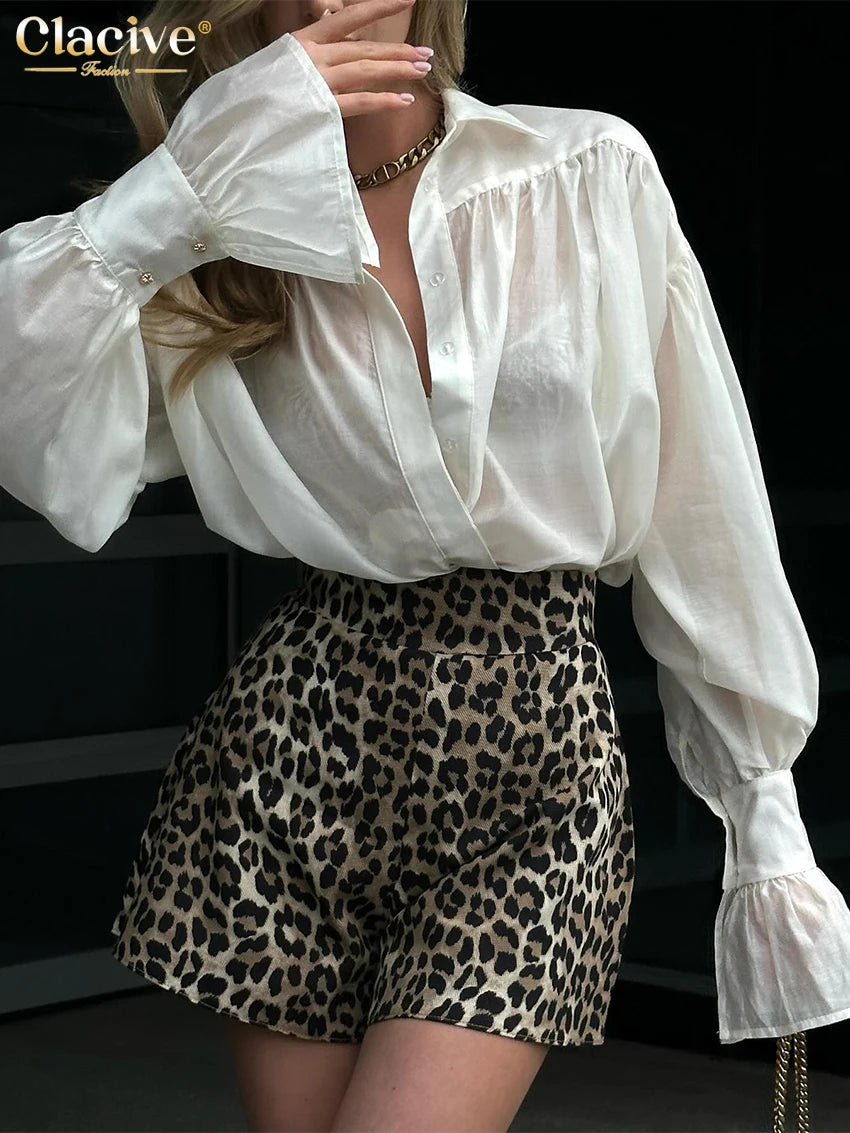 Soft blouse "City Brunch" – Elegant & refined
