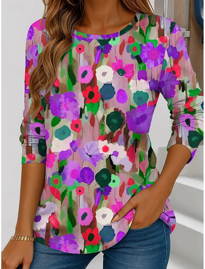 Linen top "Garden Party" – Soft & sophisticated