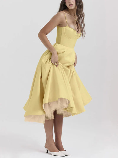Silk dress "Garden Party" – Timeless & chic