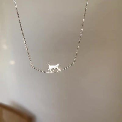 Silver necklace "Sunday Picnic" – Charming & playful