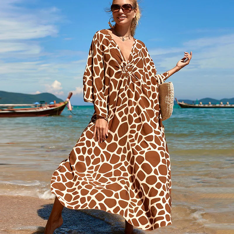 Silk dress "Sunday Picnic" – Soft & sophisticated