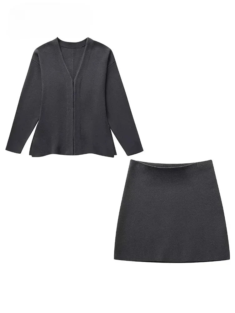 Blazer and skirt set "Cocktail Hour" – Elegant & refined