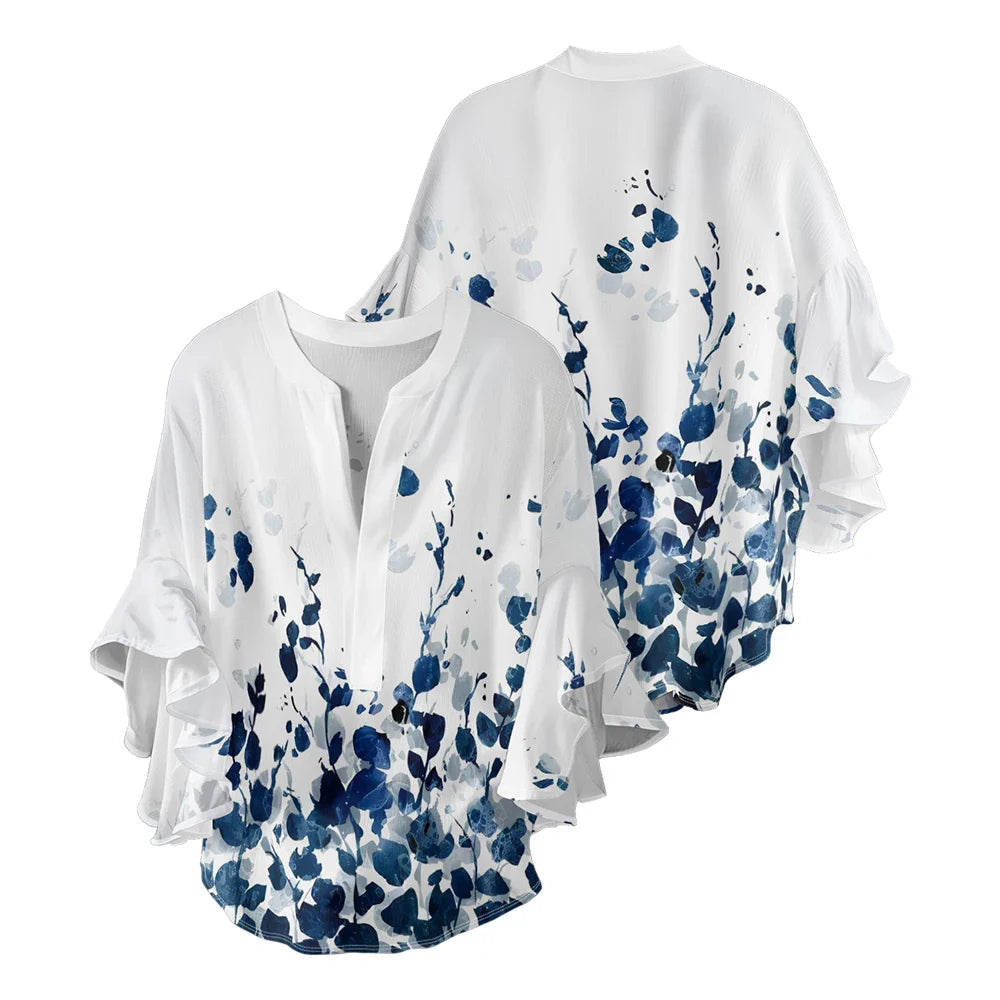 Silk blouse "Garden Party" – Timeless & chic