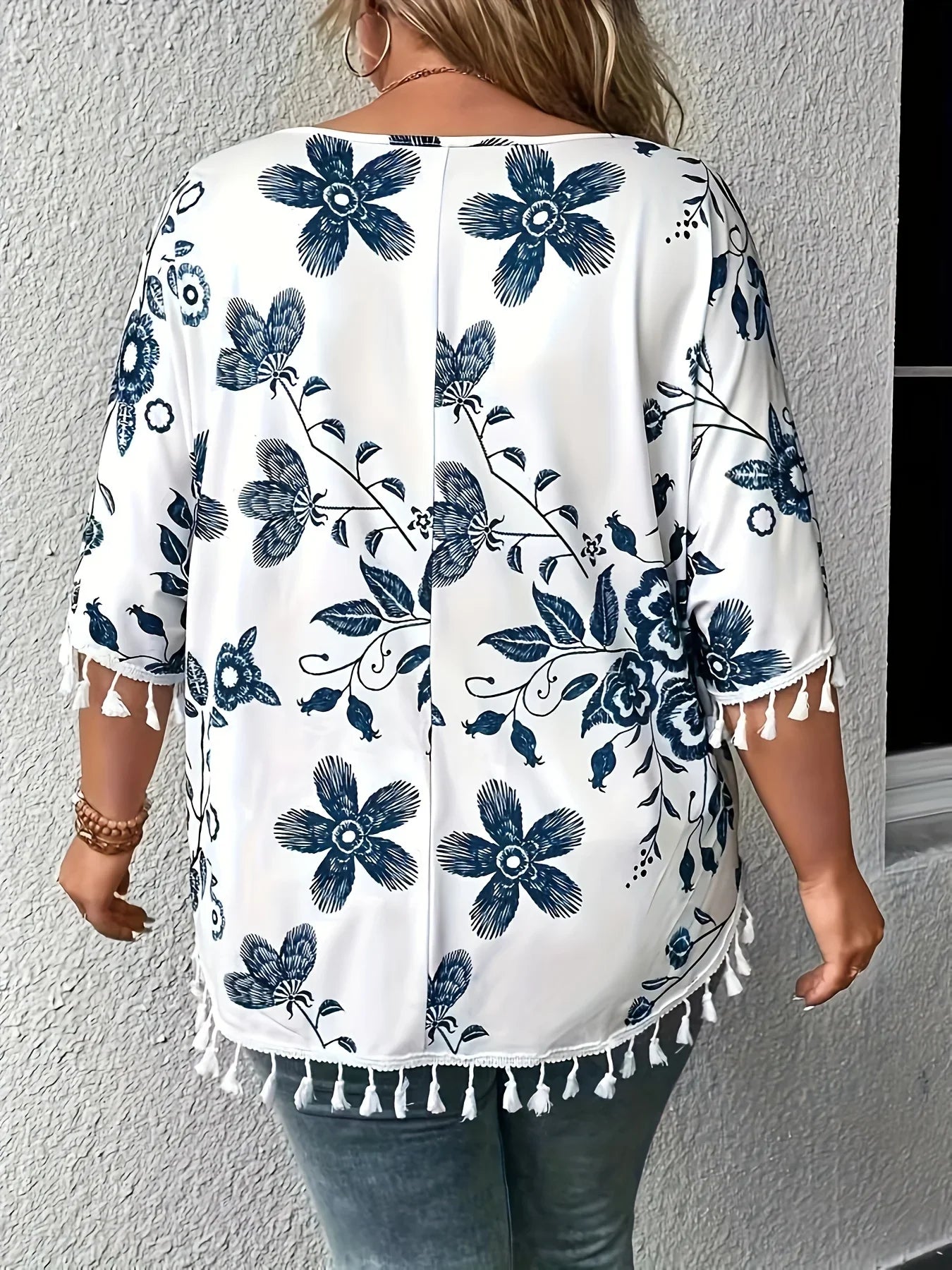 Silk blouse "Garden Party" – Soft & sophisticated