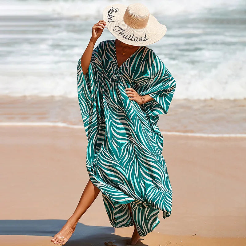 Silk dress "Sunday Picnic" – Soft & sophisticated
