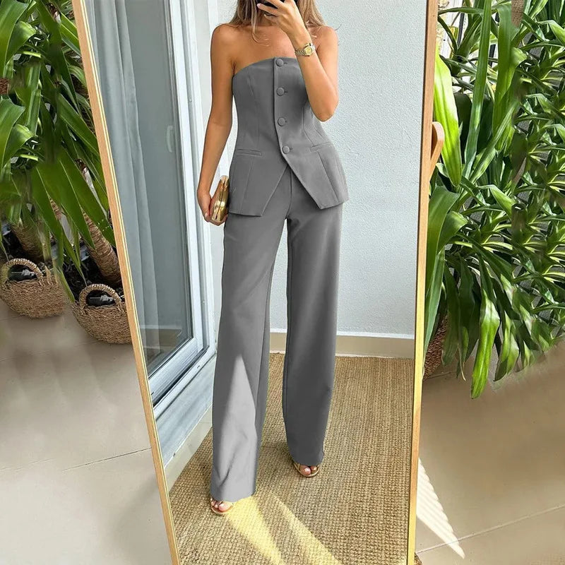 Corset Two-Piece Set