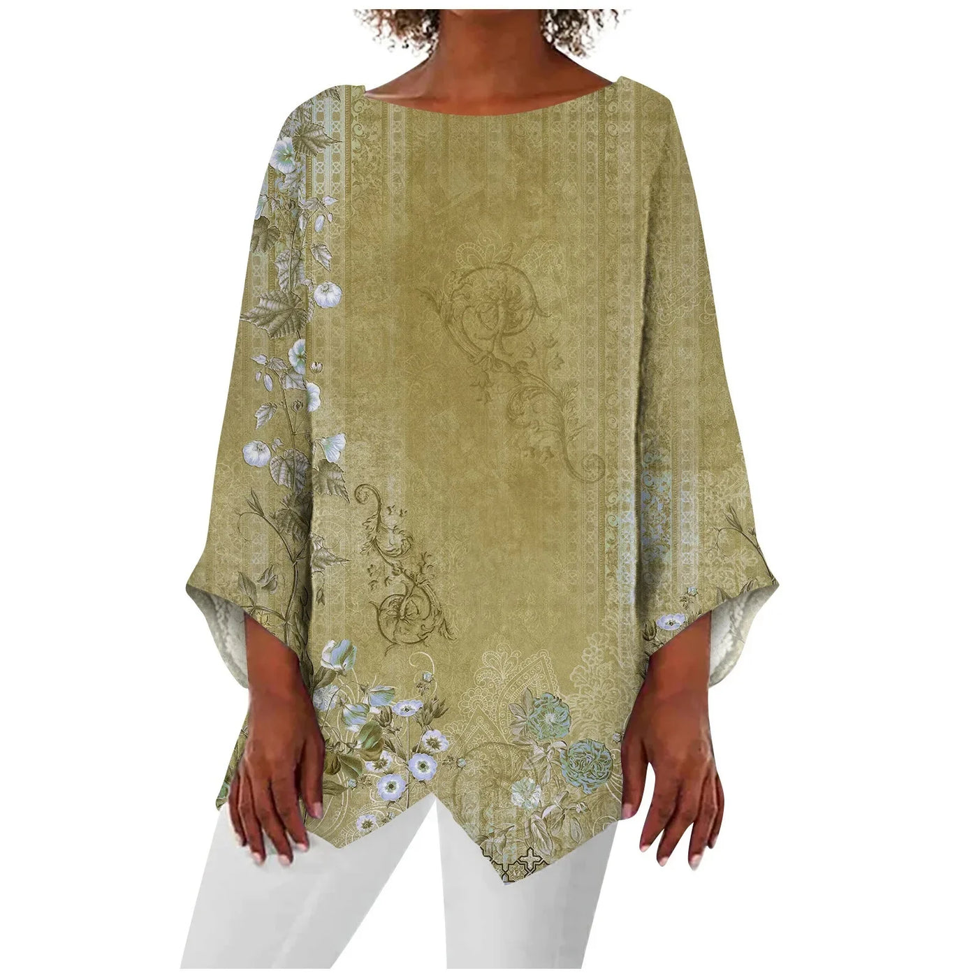 Linen top "Garden Party" – Soft & sophisticated
