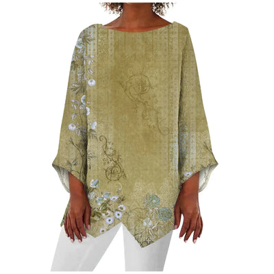 Linen top "Garden Party" – Soft & sophisticated