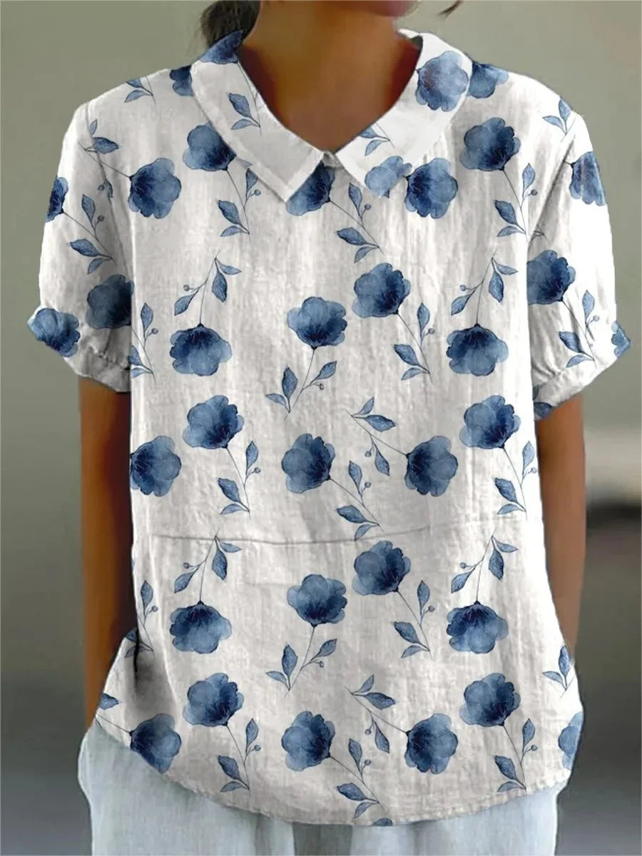 Silk dress "Family BBQ" – Elegant & refined