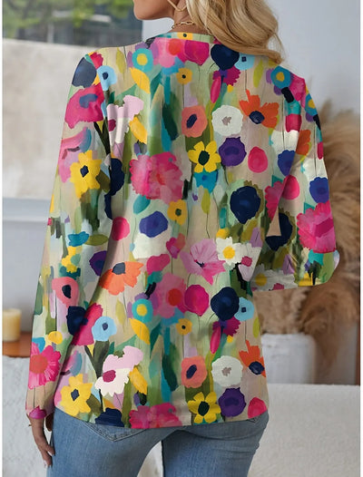 Linen top "Garden Party" – Soft & sophisticated