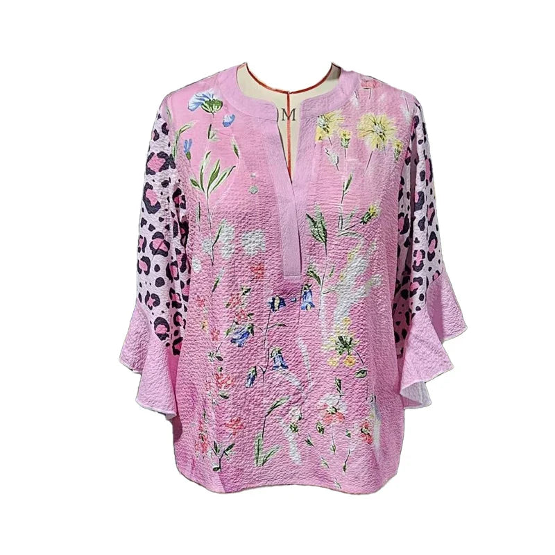 Silk blouse "Garden Party" – Timeless & chic