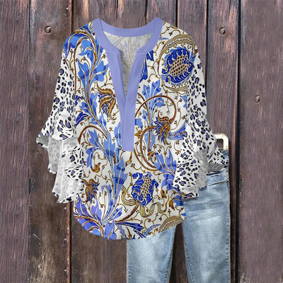 Silk blouse "Garden Party" – Timeless & chic