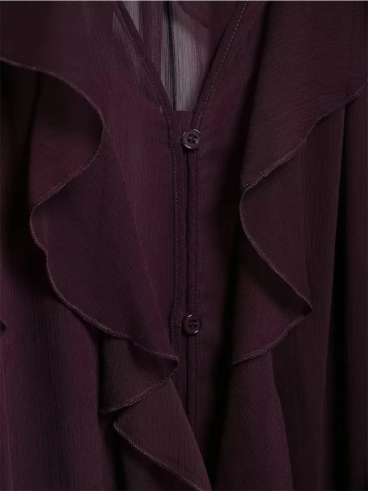 Sheer blouse "Sunday Picnic" – Fresh & feminine