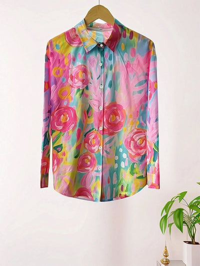 Linen top "Garden Party" – Fresh & feminine
